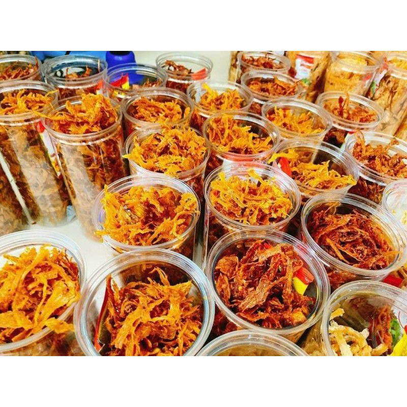 Hủ pet 150gr mực xé tẩm vị