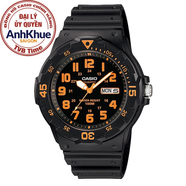 Đồng hồ nam dây nhựa Casio chính hãng Anh Khuê MRW-200H-4BVDF (44mm)