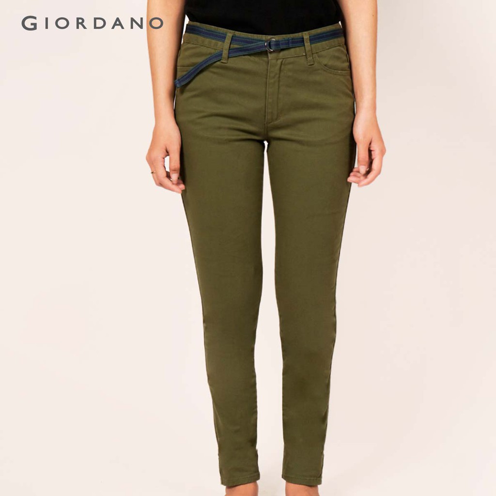 Quần Dài Khakis Nữ Giordano 05416036
