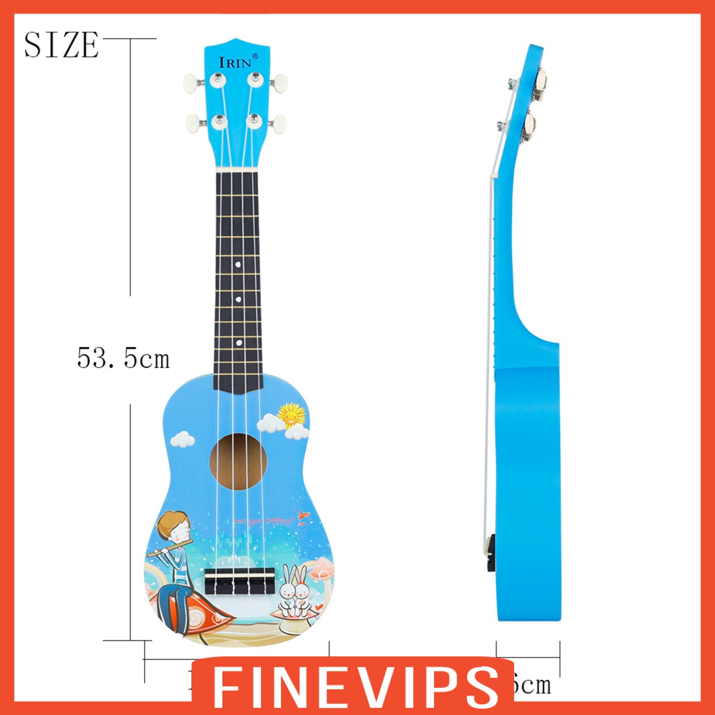 Đàn Ukulele Soprano 21 "Phong Cách Hawaii Cổ Điển Cho Người Mới Bắt Đầu