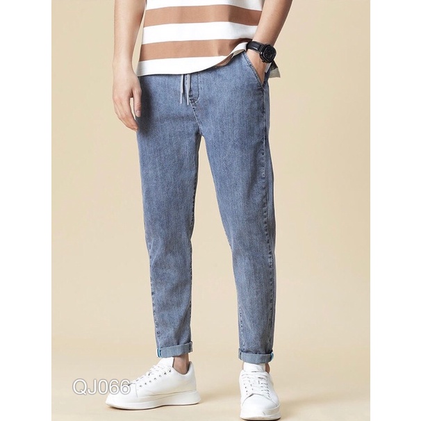 Quần Jean Baggy nam VN CLO lưng thun 1 - QJ066