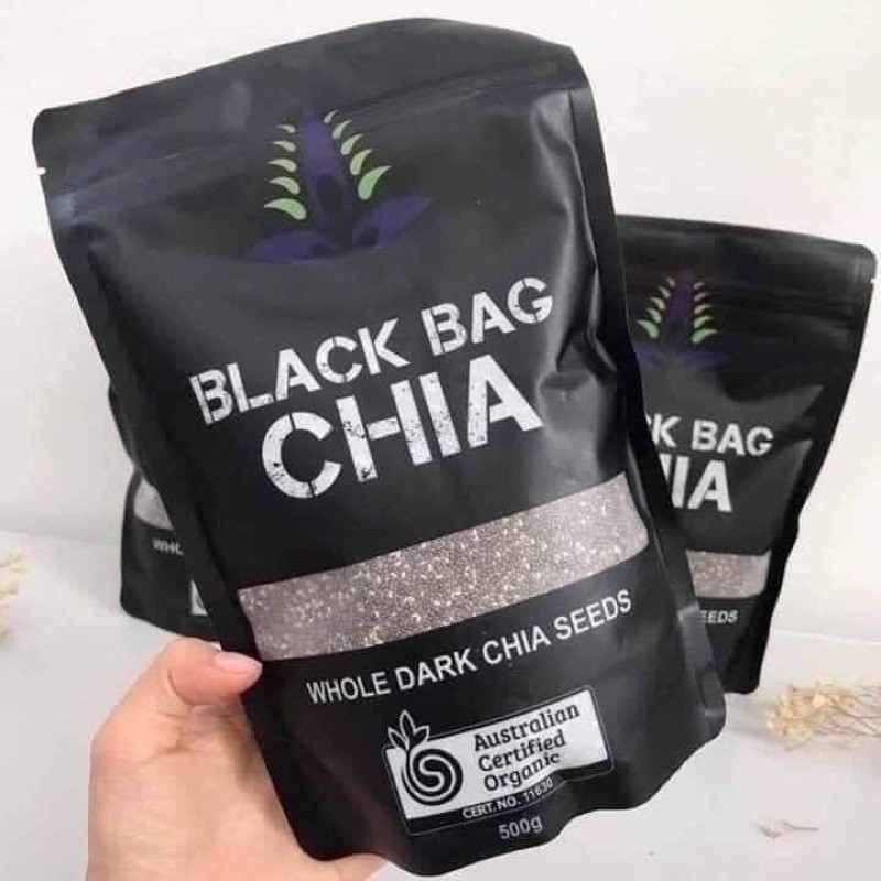 [Mã SKAMPUSHA9 giảm 8% đơn 250K] HẠT CHIA BLACK BAG 500g