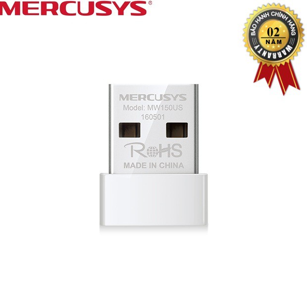 USB thu sóng Wifi tốc độ 150Mbps MERCUSYS MW150US | BigBuy360 - bigbuy360.vn