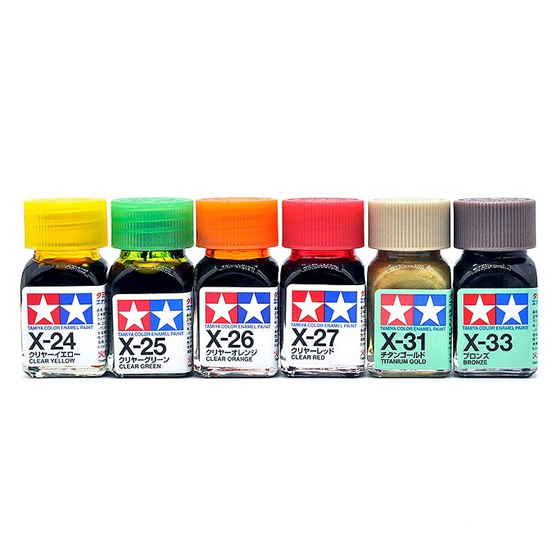 Sơn mô hình Tamiya Enamel X1-X34 paint gloss color màu bóng