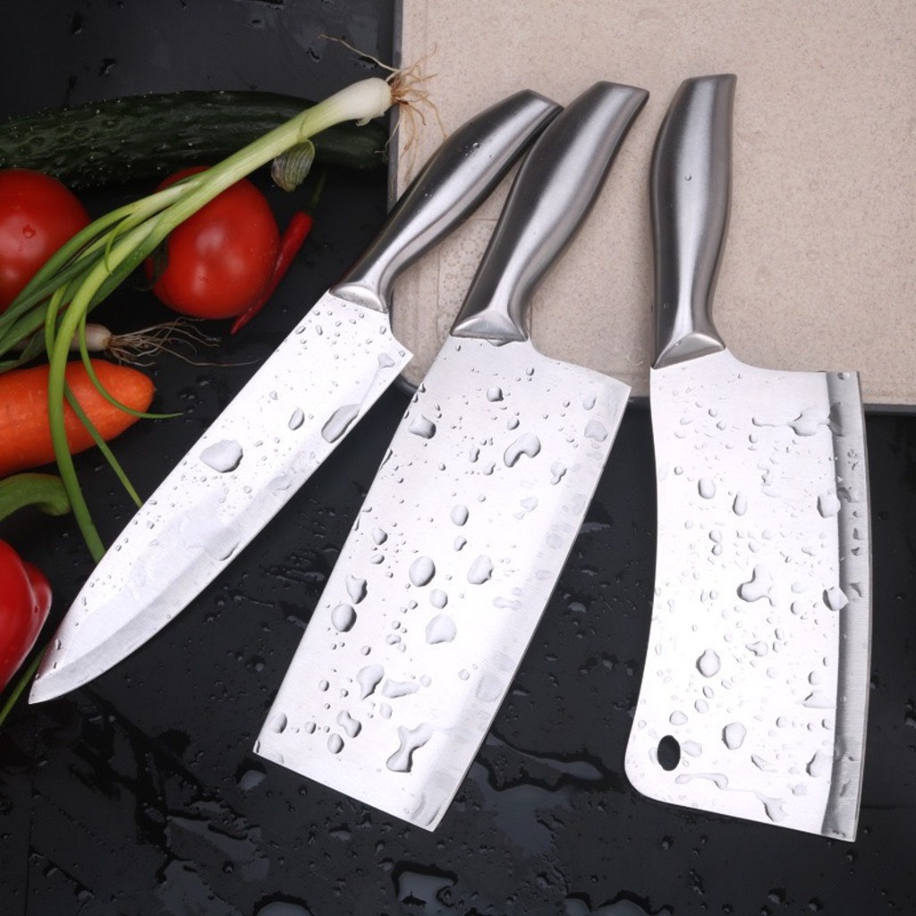 Bộ dao Nhật SEKI 6 món inox cao cấp chống gỉ dùng trong nhà bếp nhập khẩu Japan CozyBin