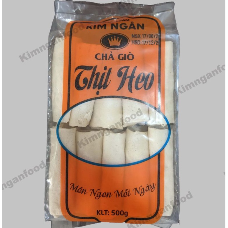 Chả giò thịt heo 500g( chỉ giao TPHCM)