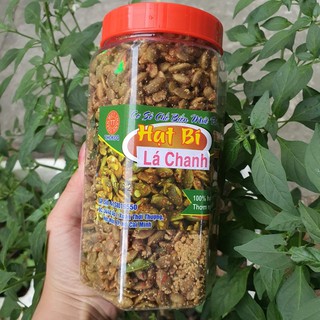 Hạt bí xanh rang tỏi ớt bao ngon hủ 500g