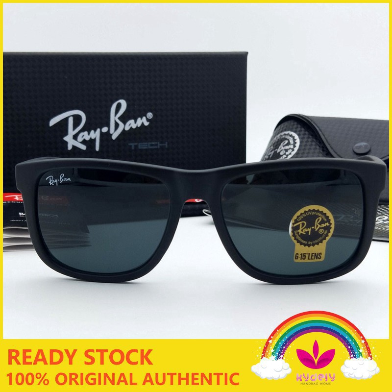 Kính râm justin ray _ ban ray _ ban rb4165 mới chính hãng 2019