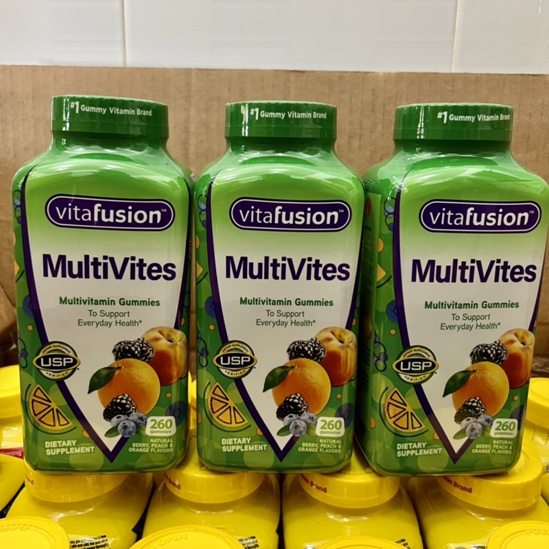 Kẹo Dẻo Bổ Sung Vitamin Cho Người Lớn Vitafusion Multivites Multivitamin 260 Viên