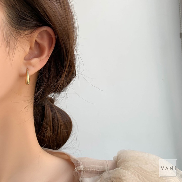 Khuyên Tai Hình Giọt Nước Thanh Lịch - Vani Store [TS000532]