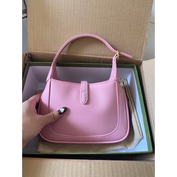 Túi xách Gúcci jackie da thật sz 19 sẵn ship