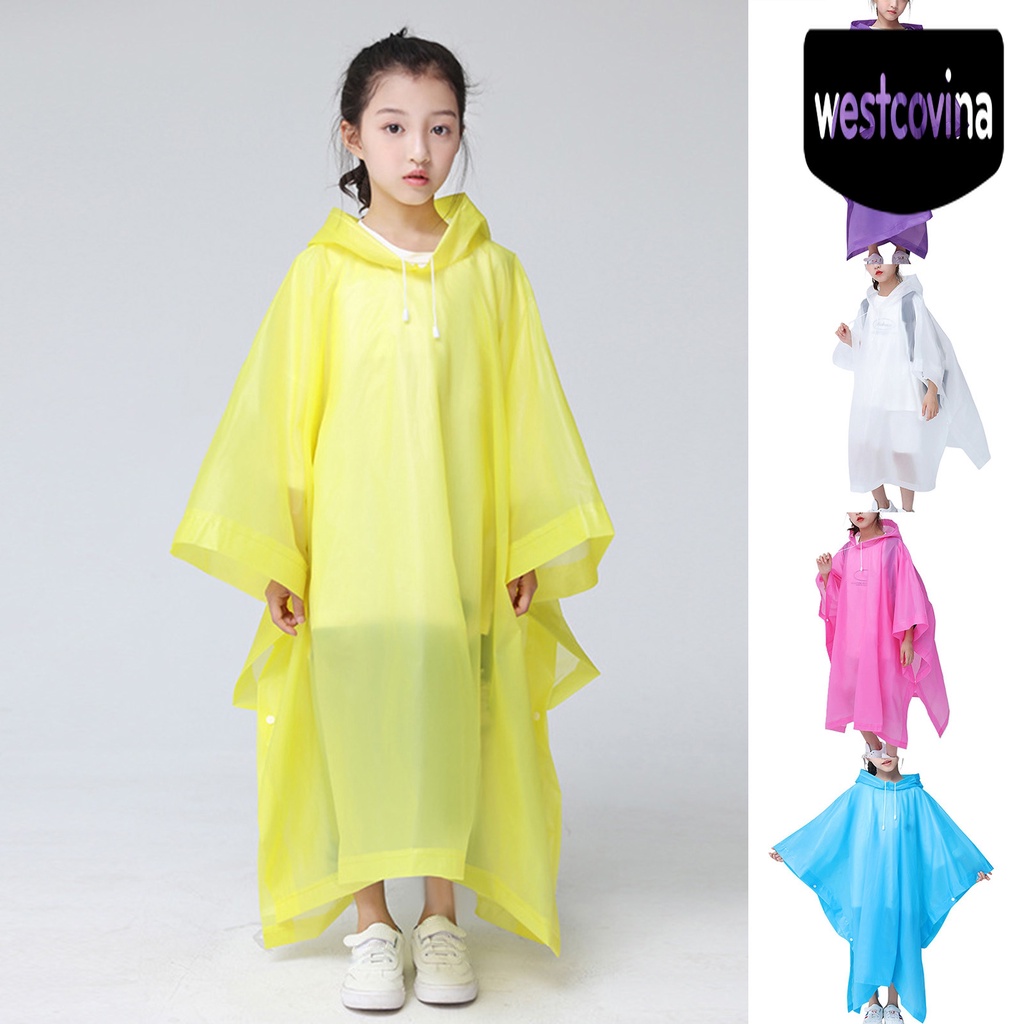 [Hot]☀ Áo Mưa Chống Thấm Nước Không Phai Màu Thời Trang Cho Bé