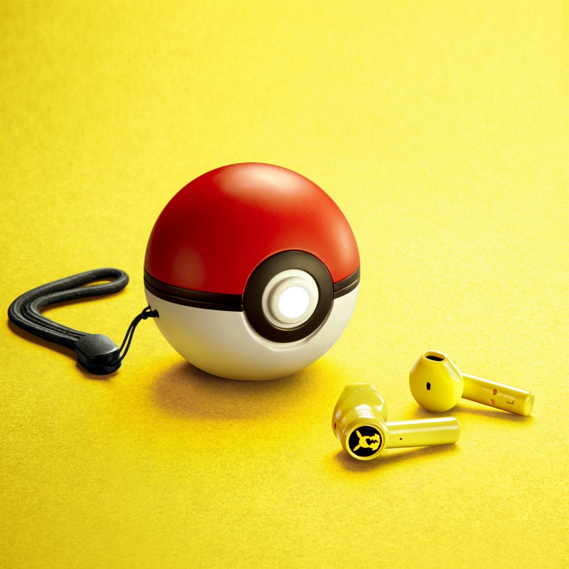 Tai nghe Bluetooth mới 2023 Tai nghe không dây chân thật Pokemon chính hãng Pikachu Bluetooth 5.0 Điều khiển bằng cảm ứng Tai nghe không dây đầu búa
