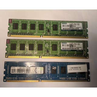 Bộ nhớ ram máy tính bàn/laptop ddr3 2-4gb, bus 1333-1600 cũ