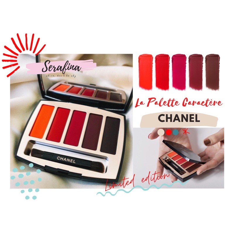 💄 Set Son CHANEL LA PALETTE Caractère Lipstick - Limited Collection 💍
