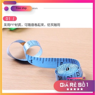 Thước Dây. Thước đo eo, 3 vòng 150cm.