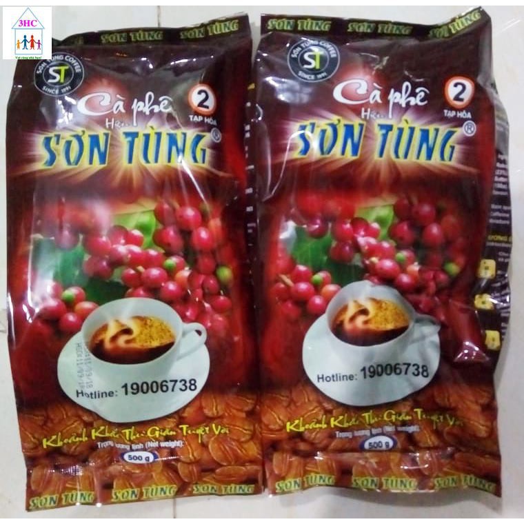 Cà phê Sơn Tùng số 1-2-3-4 gói 500g_KK0102