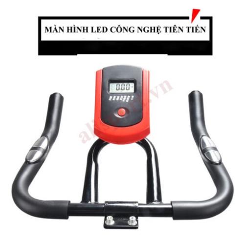 Xe đạp tập thể dục tại nhà Senmax 7077 Sport bike Q7 - Xe đạp thể thao trong nhà Khung thép chắc chắn màn hình điện tử