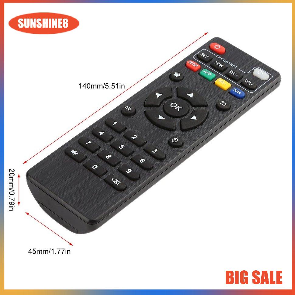 【SUN】IR Remote Control for Android TV Box MXQ/M8N Replacement Remote Controller