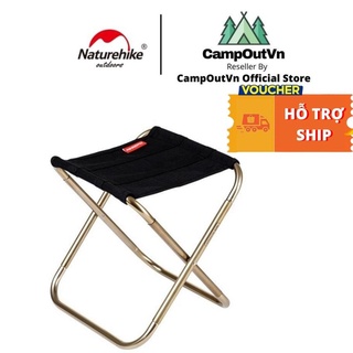 Ghế cắm trại naturehike campoutvn naturehike dã ngoại du lịch ghế câu cá gấp gọn A045