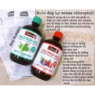 Diệp lục uống