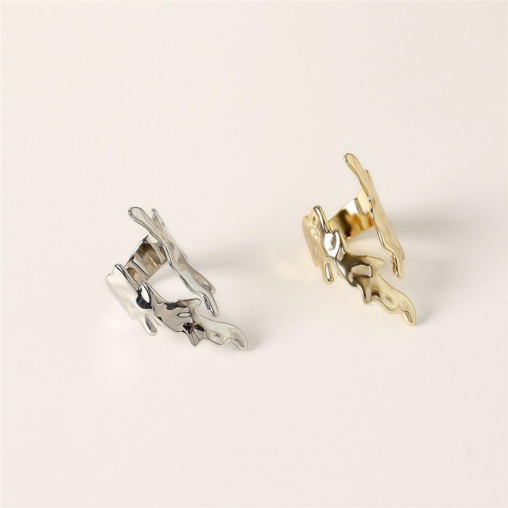 Nhẫn Kim Loại Hình Ngọn Lửa