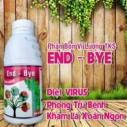 END-BYE- DIỆT VIRUS Phòng Trừ Bệnh Khảm Lá, Xoăn Ngọn - NL Hàn Quốc