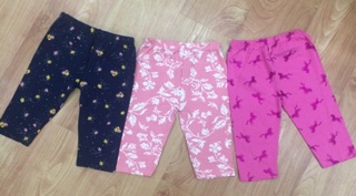 Legging lửng bé gái Gap size 1,2,10t