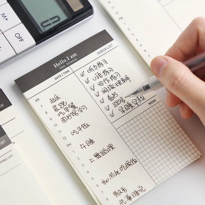 Sổ ghi chú thiết kế nhỏ gọn tiện dụng cho văn phòng/ trường học