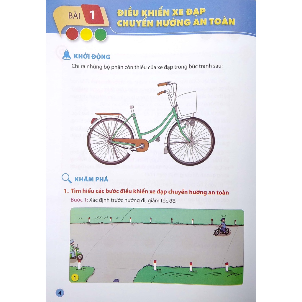 Sách Tài Liệu Giáo Dục An Toàn Giao Thông Dành Cho Học Sinh - Lớp 5