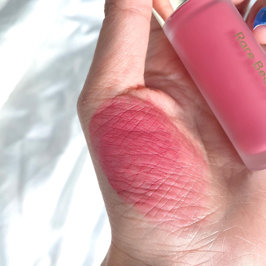 Minisize 0.96g - Son kem lì Rare Beauty Lip Souffle Matte Cream Lipstick màu Courage