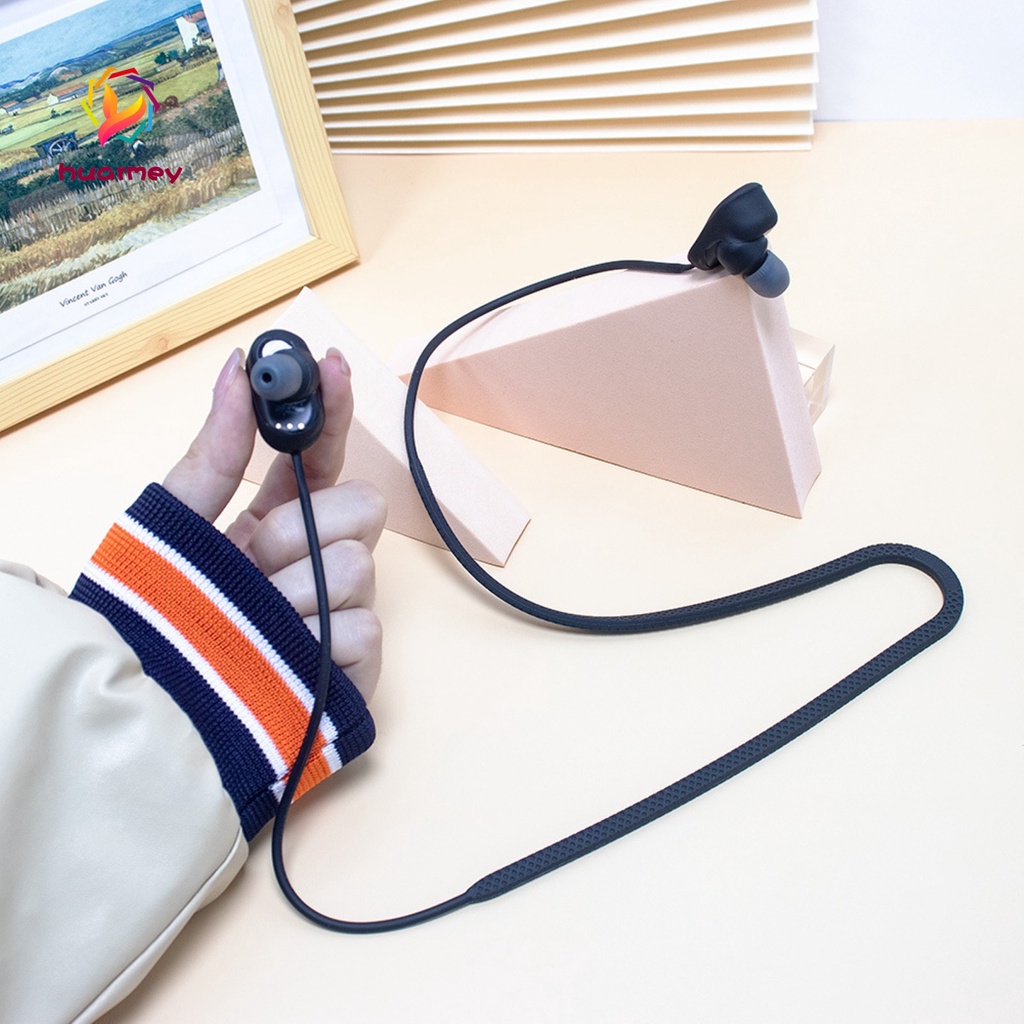 Tai nghe Bluetooth Huarmey có dây đeo cổ bằng silicon chống thất lạc cho Sony WF-1000XM3