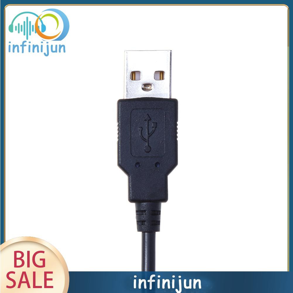 Cáp Chuyển Đổi Đầu Usb Sang 5.5x2.1mm 5v Dc X50Cm / 19.7in