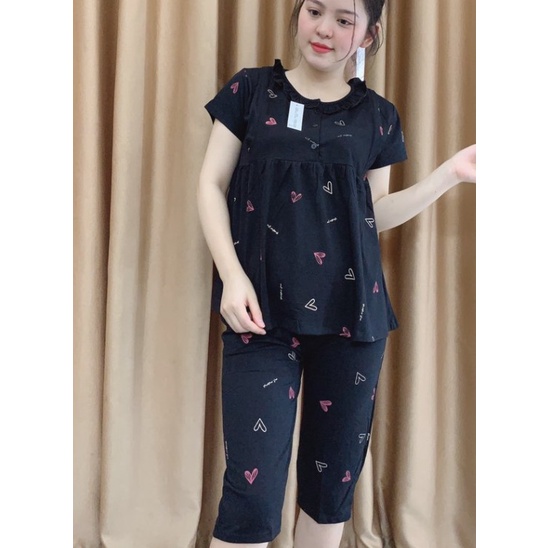 bộ đồ mặc bầu và sau sinh hoạ tiết cực xinh