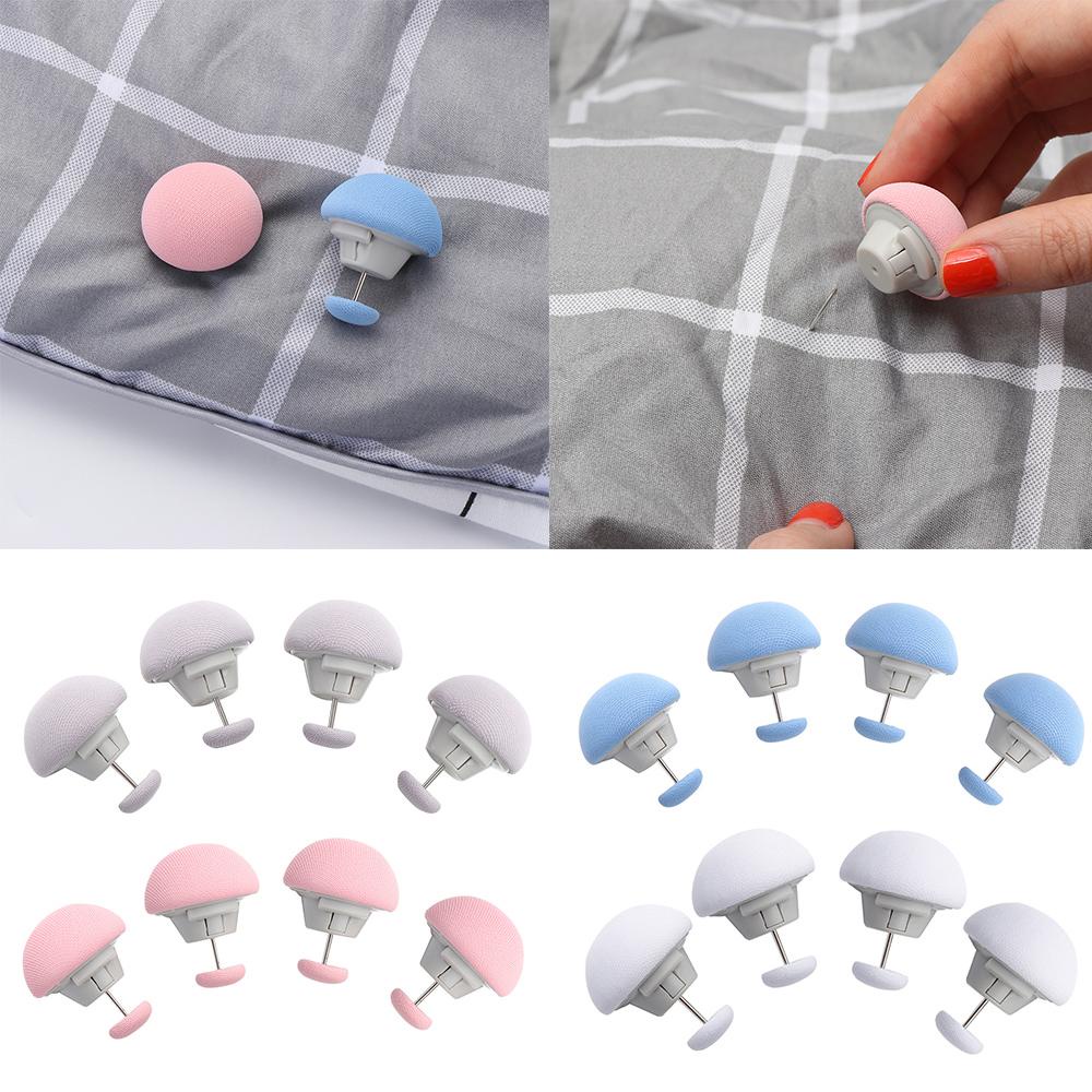 FAY Bộ 4 Kẹp Cố Định Ga Trải Giường Chống Trượt Hình Cây Nấm