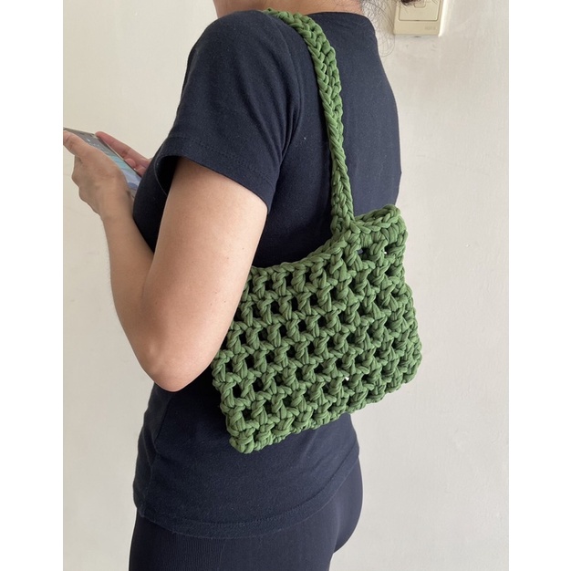 Hot trend Túi móc len thủ công