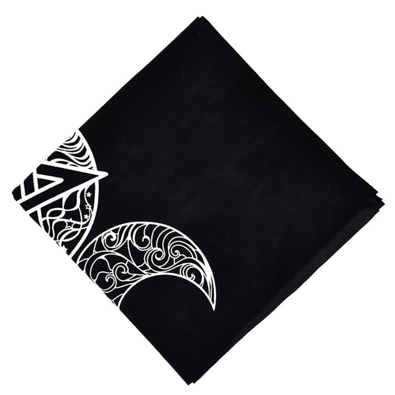 Utakee Khăn Trải Bàn Bằng Vải Nhung Ba Pha Hình Nữ Thần Mặt Trăng Cho Bài Tarot Oracle