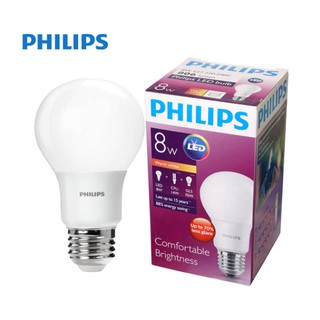 Bóng đèn Led Philips 8W Ledbulb E27 6500K 230V A60 (Ánh sáng trắng)
