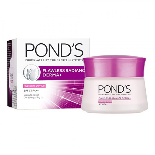 Kem dưỡng trắng da Pond’s Flawless Radiance Derma + Hydrating Day Gel SPF 15 PA++