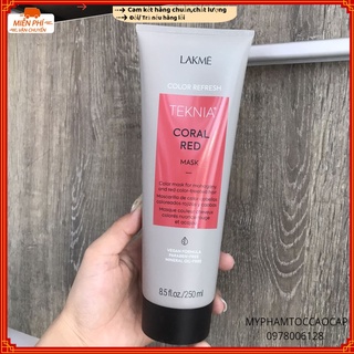 🌾Best Seller🎋✅[LAKME_SPAIN]Kem hấp dưỡng màu cho tóc nhuộm Teknia #lakme Treatment Refresh 250ml(New 2020)