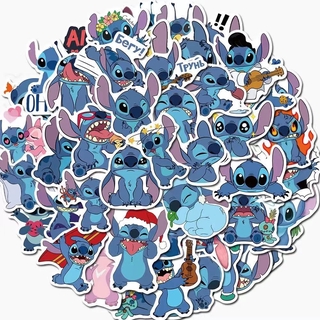 Nhãn Dán Trang Trí Hình Stitch Đáng Yêu