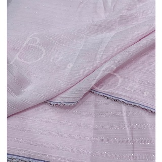 Vải xô cotton dệt sọc kim tuyến mềm rũ khổ 1m40