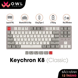 Bàn phím cơ Keychron K8 (Classic) (Hàng chính hãng) thumbnail
