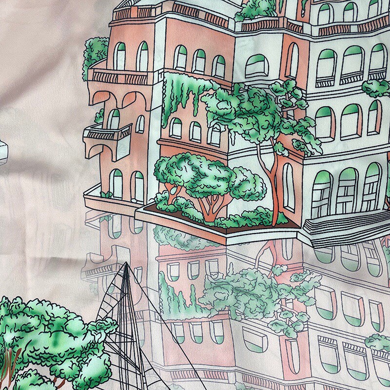 Áo sơ mi Casablanca 50 lago de casa shirt ss21