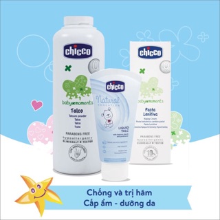 PHẤN RÔM TINH BỘT GẠO CHICCO / PHẤN RÔM NƯỚC CHICCO