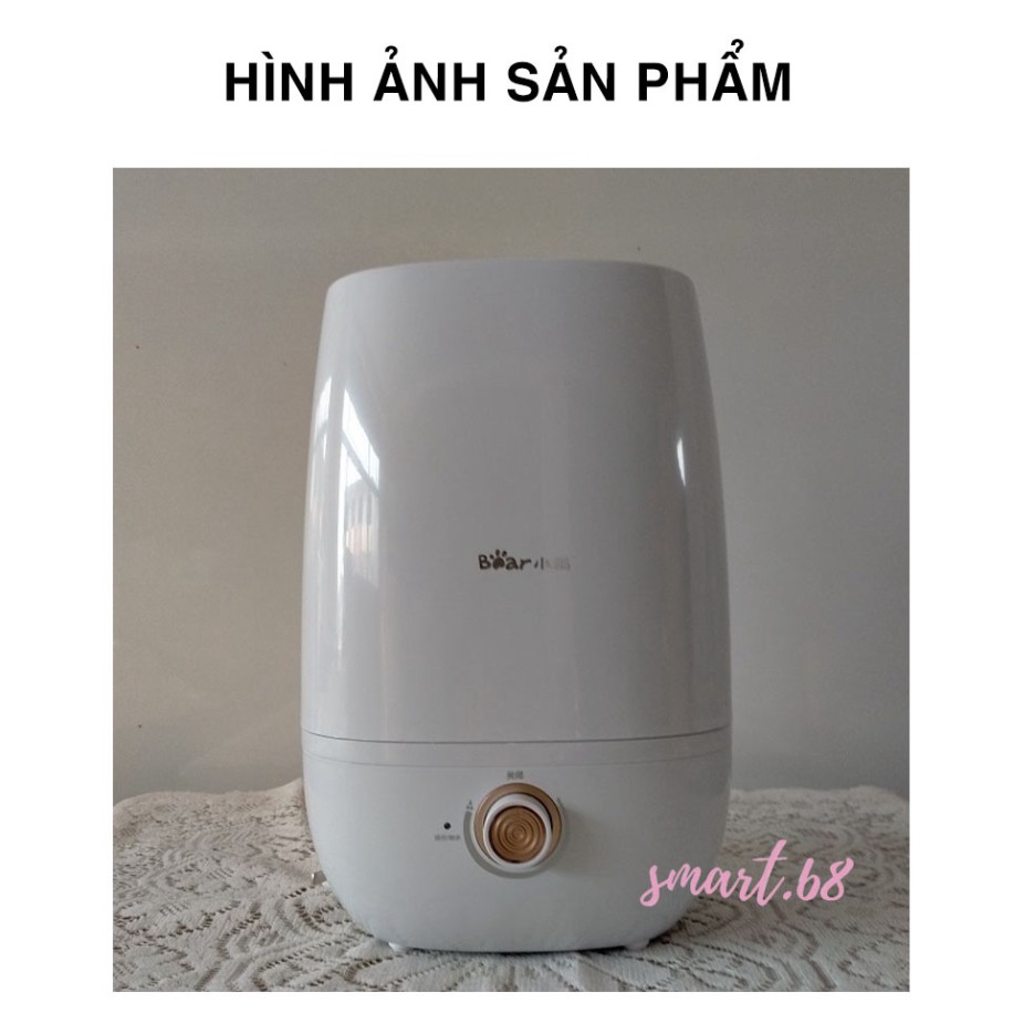 [CHÍNH HÃNG BEAR] Máy phun sương tạo ẩm khuếch tán tinh dầu - Máy xông tinh dầu dung tích lớn 5L, 30W, Đèn Led Hiển Thị