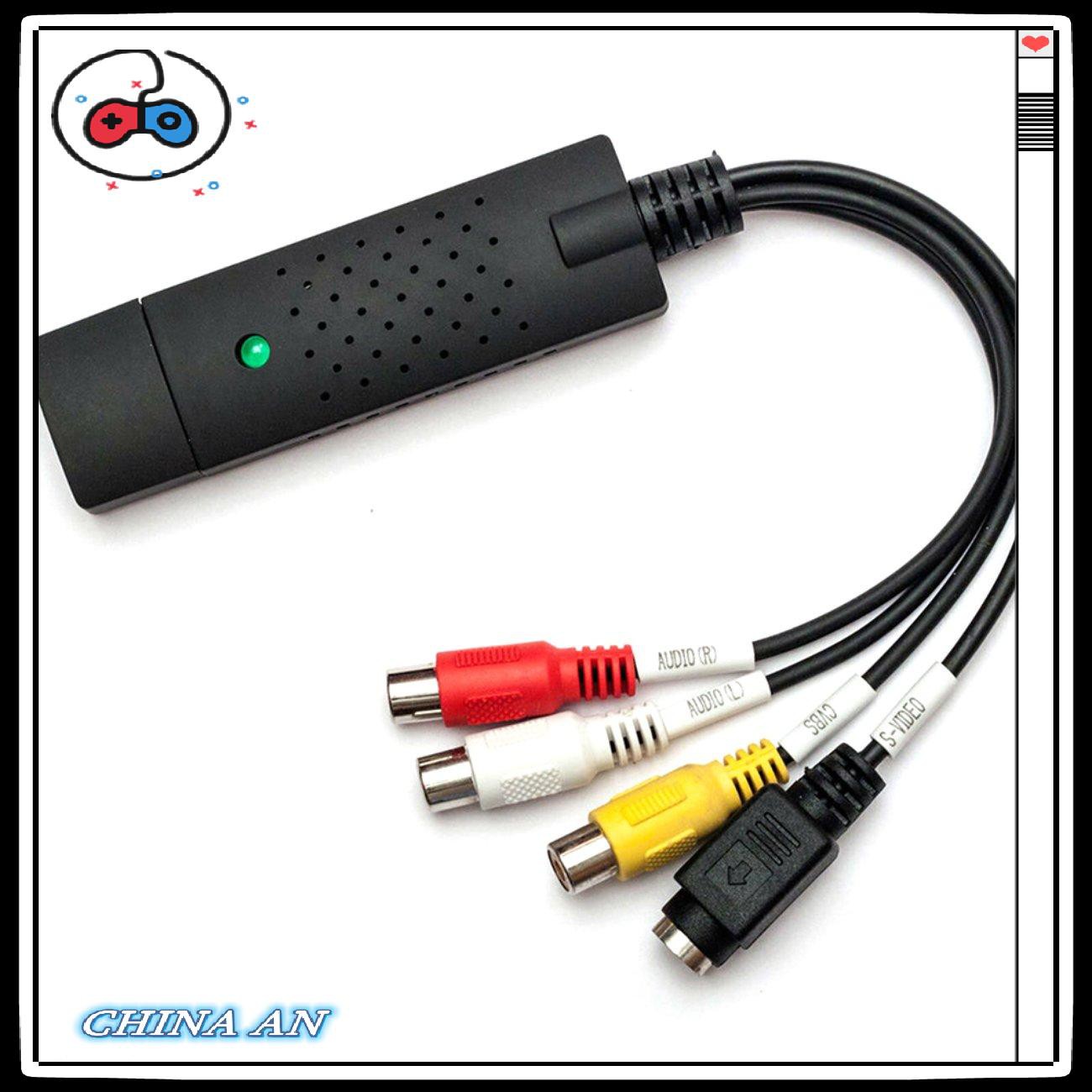 ⚡Hot sản phẩm/Multi-function Usb 2.0 Audio Tv Video Vhs To Dvd Pc Hdd Converter Adapter Card