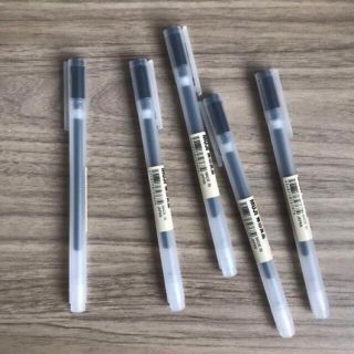 Bút bi gel Muji 0.38/ 0.5 / 0.7màu đen ( black) Nhật Bản
