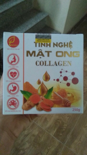 Tinh bột nghệ mật ong collagen TaNaCo