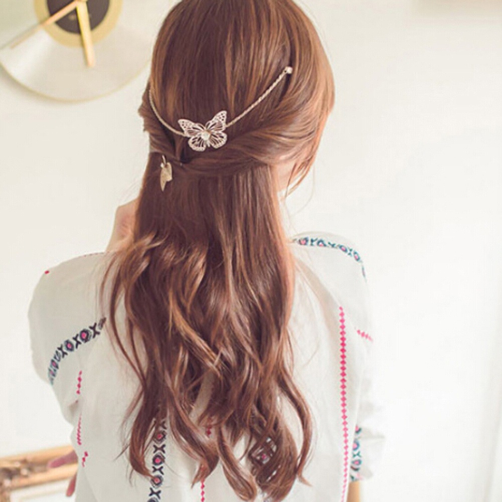 Kẹp tóc hình lá thanh lịch cho nữ